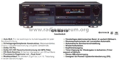 Stereo Cassette Deck CT-S310; Pioneer Corporation; (ID = 2396619) R-Player