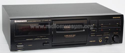 Stereo Cassette Deck CT-S450S; Pioneer Corporation; (ID = 1333077) Reg-Riprod