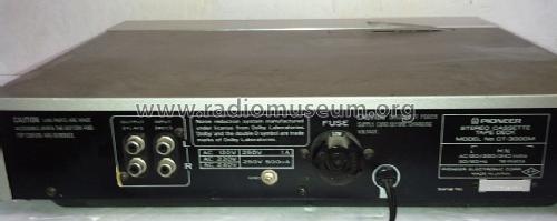 Stereo Cassette Tape Deck CT-3000M; Pioneer Corporation; (ID = 1452931) Reg-Riprod