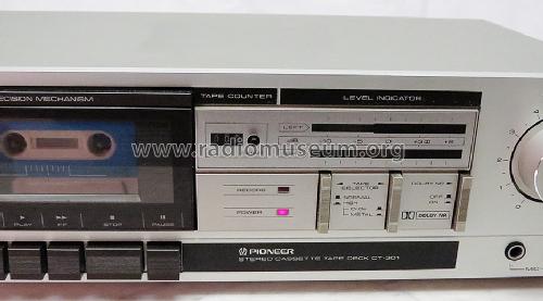 Stereo Cassette Tape Deck CT-301; Pioneer Corporation; (ID = 1708665) R-Player