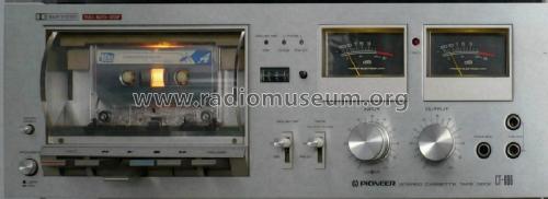 Stereo Cassette Tape Deck CT-606; Pioneer Corporation; (ID = 1179034) Ton-Bild