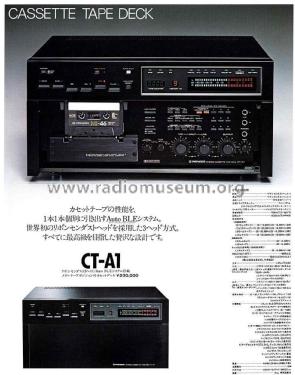 Stereo Cassette Tape Deck CT-A1; Pioneer Corporation; (ID = 2810968) R-Player