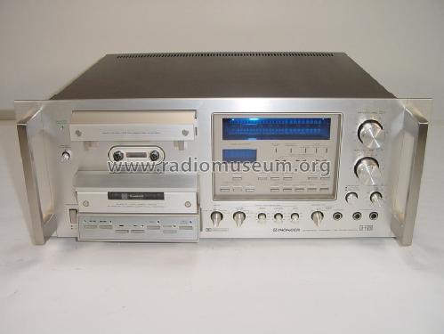 Stereo Cassette Tape Deck CT-F1250; Pioneer Corporation; (ID = 1405678) R-Player