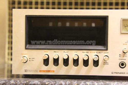 Stereo Cassette Tape Deck CT-F2121; Pioneer Corporation; (ID = 1550924) Ton-Bild