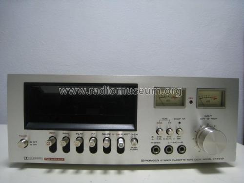 Stereo Cassette Tape Deck CT-F2121; Pioneer Corporation; (ID = 2123918) Ton-Bild