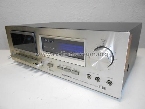 Stereo Cassette Tape Deck CT-F600; Pioneer Corporation; (ID = 2383900) Sonido-V