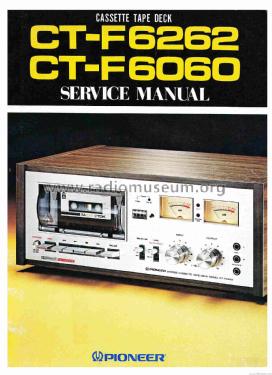 Stereo Cassette Tape Deck CT-F6060; Pioneer Corporation; (ID = 2806753) R-Player