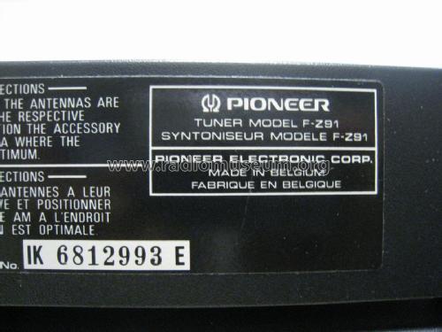 Stereo Double Cassette Deck Amplifier DC-Z91; Pioneer Corporation; (ID = 2132383) Ampl/Mixer