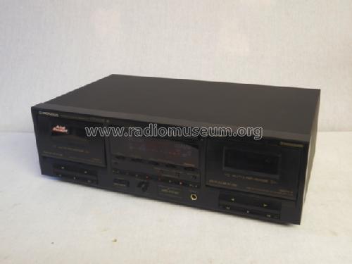 Stereo Double Cassette Deck CT-W701R; Pioneer Corporation; (ID = 1485106) R-Player