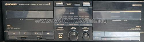 Stereo Double Cassette Deck CT-X440W; Pioneer Corporation; (ID = 2574963) Reg-Riprod