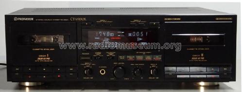 Stereo Double Cassette Deck CT-W830R; Pioneer Corporation; (ID = 2698734) R-Player