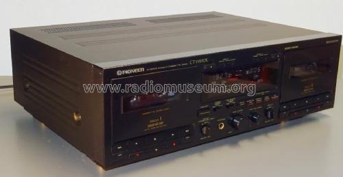 Stereo Double Cassette Deck CT-W830R; Pioneer Corporation; (ID = 2698737) R-Player