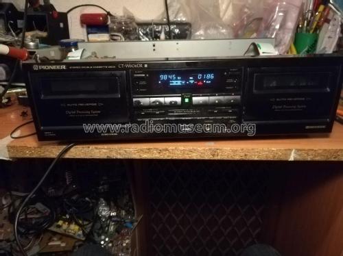 Stereo Double Cassette Deck CT-W606DR; Pioneer Corporation; (ID = 3000418) R-Player
