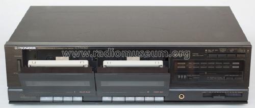 Stereo Double Cassette Deck CT-W310; Pioneer Corporation; (ID = 1225225) Reg-Riprod
