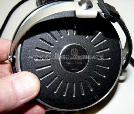 Stereo Electret Headphones SE-100; Pioneer Corporation; (ID = 1960659) Parleur