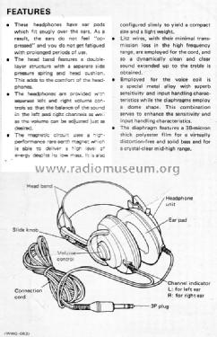 Stereo Headphones SE-650 /US /E /G; Pioneer Corporation; (ID = 2370515) Speaker-P