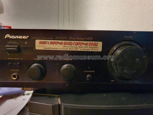 Stereo Integrated Amplifier A-307R; Pioneer Corporation; (ID = 2999589) Ampl/Mixer