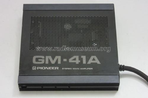 Stereo Main Amplifier GM-41A; Pioneer Corporation; (ID = 2043305) Ampl/Mixer