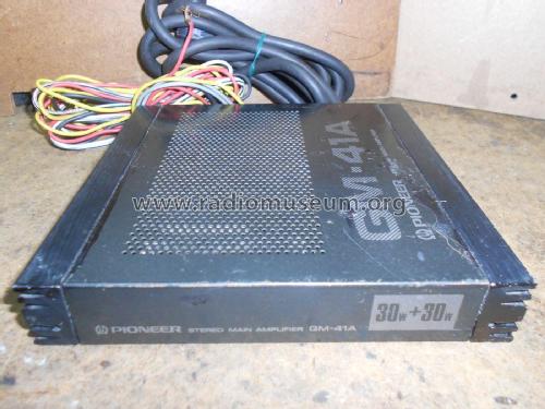 Stereo Main Amplifier GM-41A; Pioneer Corporation; (ID = 2153467) Ampl/Mixer