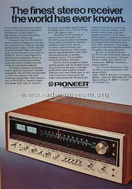 Stereo Receiver SX-1010; Pioneer Corporation; (ID = 2099726) Radio
