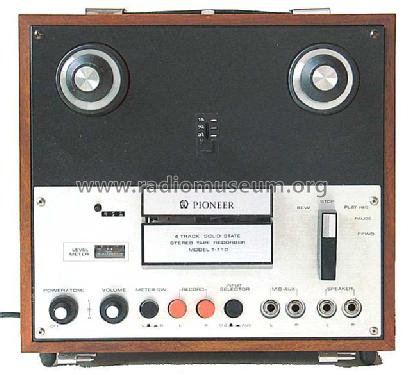 Stereo Tape Deck T-110 R-Player Pioneer Corporation;