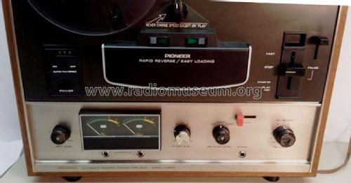 Stereo Tape Deck T-6600; Pioneer Corporation; (ID = 1976992) R-Player