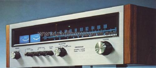 Stereo Tuner TX-1000; Pioneer Corporation; (ID = 664221) Radio