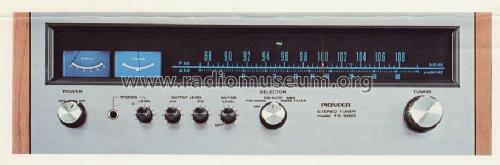 Stereo Tuner TX-1000; Pioneer Corporation; (ID = 664223) Radio