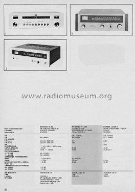 Stereo Tuner TX-500A; Pioneer Corporation; (ID = 2804536) Radio