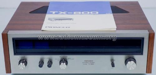 Stereo Tuner TX-800; Pioneer Corporation; (ID = 2385520) Radio