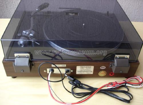 Stereo Turntable PL-12D; Pioneer Corporation; (ID = 1708435) R-Player