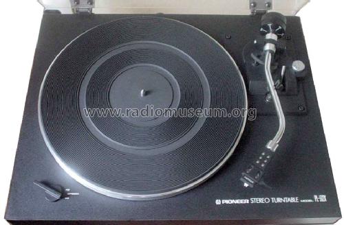 Stereo Turntable PL-512X; Pioneer Corporation; (ID = 1651032) Enrég.-R