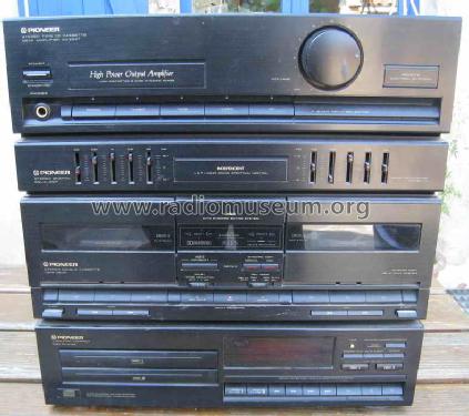 Stereo Twin CD Cassette Deck Amplifier XD-Z53T; Pioneer Corporation; (ID = 1200138) R-Player