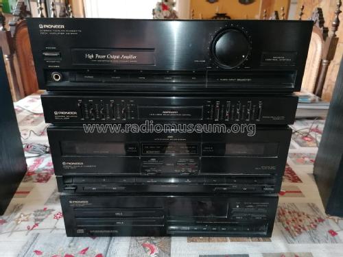 Stereo Twin CD Cassette Deck Amplifier XD-Z53T; Pioneer Corporation; (ID = 2836936) R-Player