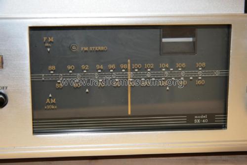 AM/FM Multiplex Receiver SX-40; Pioneer Corporation; (ID = 2124995) Radio