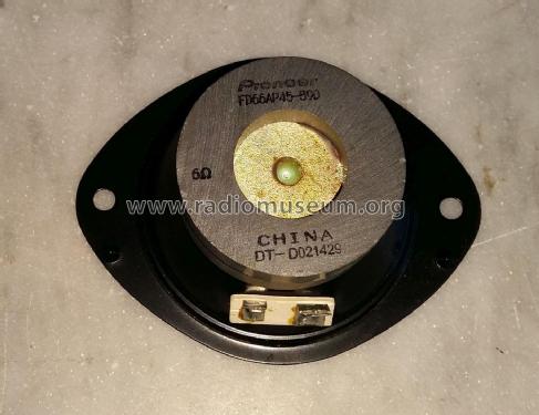 Tweeter FD66AP45-59D; Pioneer Corporation; (ID = 2552616) Speaker-P