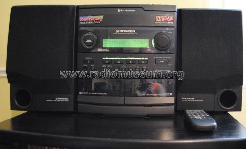 Stereo CD Cassette Deck Receiver XR-A100-K; Pioneer Corporation; (ID = 2663081) Radio