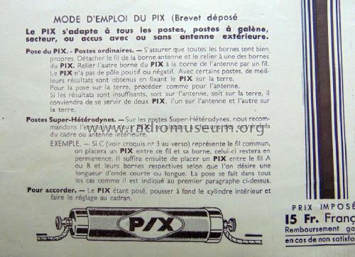 Le Pix ; Le Pix, Radiopix, (ID = 1809577) Antenny