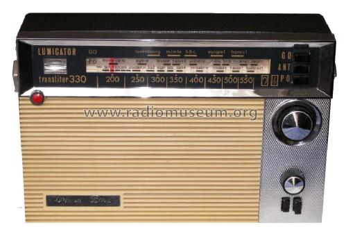 Translitor 330; Pizon Bros JMP; (ID = 651186) Radio