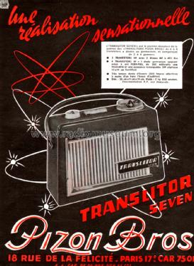 Translitor Seven TX7; Pizon Bros JMP; (ID = 2526146) Radio