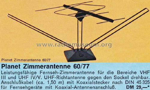 Zimmerantenne 60 / 77; Planet (ID = 1290153) Antenna