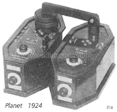 Detektor-Empfänger + NF-Verst. ; Planet-Radiowerk (ID = 2248) Crystal