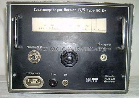 Zusatzempfänger Bereich IV/V EC Dz; Plisch; Hans H.; (ID = 1051919) Adaptor