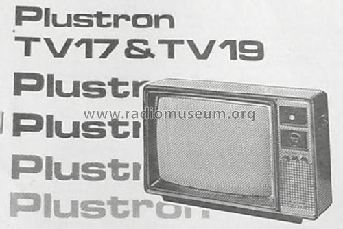 Plustron TV17; Plustronics Ltd.; (ID = 1740530) Televisión