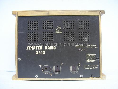 Schäfer 3413; Pohjoismainen Sähkö- (ID = 1567068) Radio