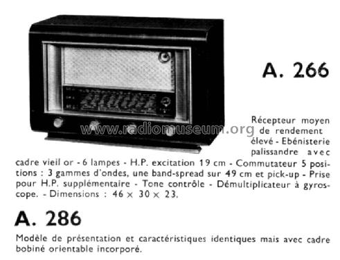 A266; Point Bleu; Paris - (ID = 2529015) Radio