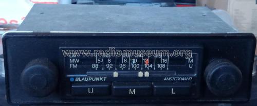 Amsterdam 12 7.632.007.019; Blaupunkt Ideal, (ID = 2483121) Car Radio