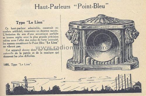 Le Lion ; Point Bleu; Paris - (ID = 2643381) Speaker-P