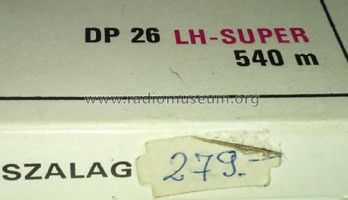 Magnószalag- Tape Band DP26 LH-Super; Polimer Műanyag KTSz (ID = 2255208) Altri tipi