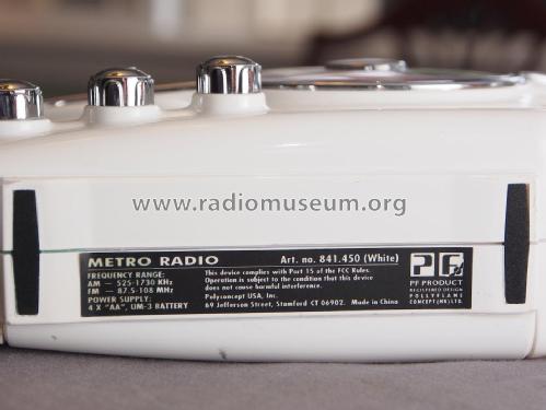 Metro Radio 841.450; Polyconcept (ID = 2103644) Radio